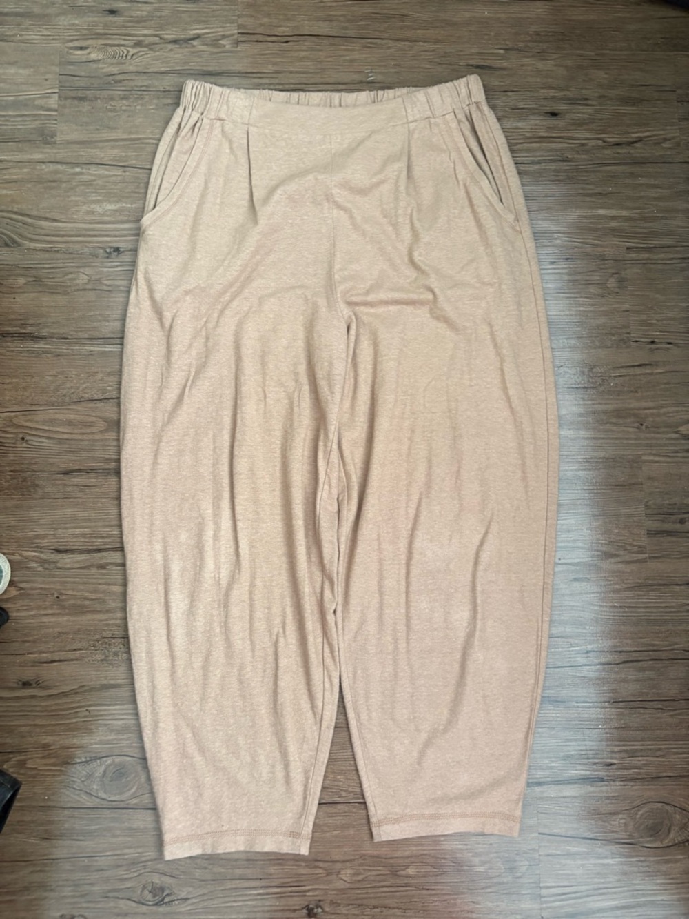 Barrel Leg Hemp Trousers